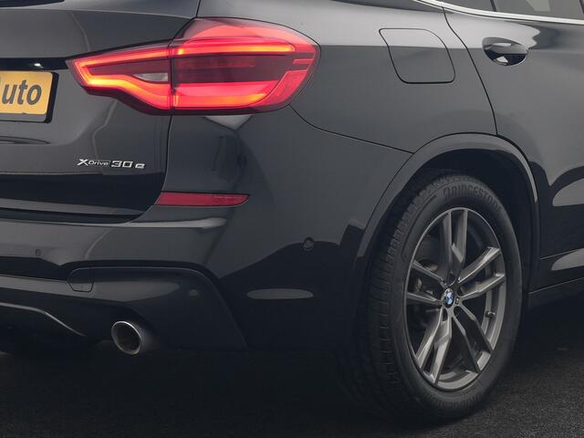 BMW X3 xDrive30e M Sport Plug In Hybrid 293pk Dealer O.H. PHEV | Panodak | Head Up | Camera | Lederen Sportstoelen Verwarmd | Sfeerverlichting | Keyless | Blis | Virtual | Navigatie | DAB |