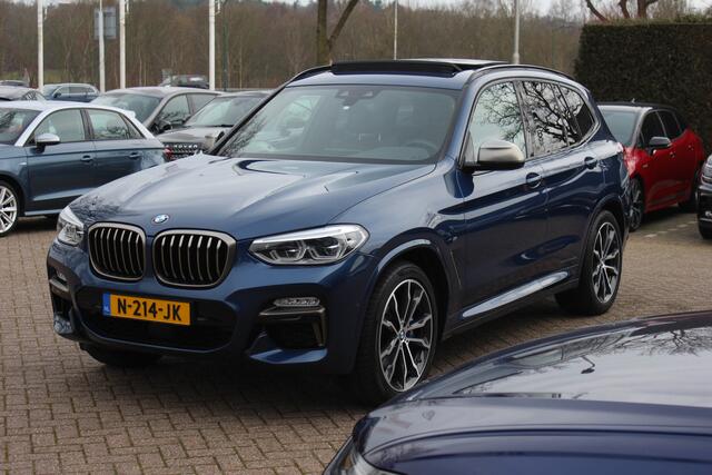 BMW X3 M40i xDrive High Executive / Trekhaak / Panoramadak / Camera / Leder / 20'' / Navigatie / Stoelverwarming / ACC