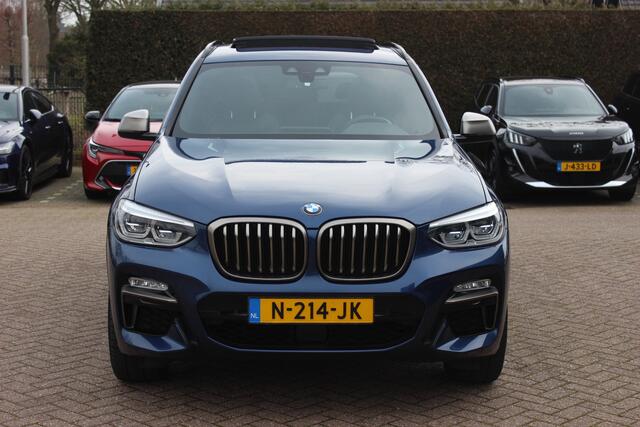 BMW X3 M40i xDrive High Executive / Trekhaak / Panoramadak / Camera / Leder / 20'' / Navigatie / Stoelverwarming / ACC