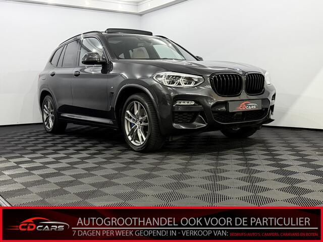 BMW X3 xDrive30i High Executive M Sport Panoramadak, Leder, 360 Camera, Navi, Head-up display, Memory stoelen, Elektrische achterklep, Rijstrook correctie