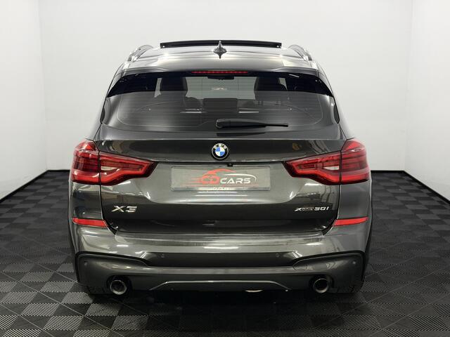 BMW X3 xDrive30i High Executive M Sport Panoramadak, Leder, 360 Camera, Navi, Head-up display, Memory stoelen, Elektrische achterklep, Rijstrook correctie