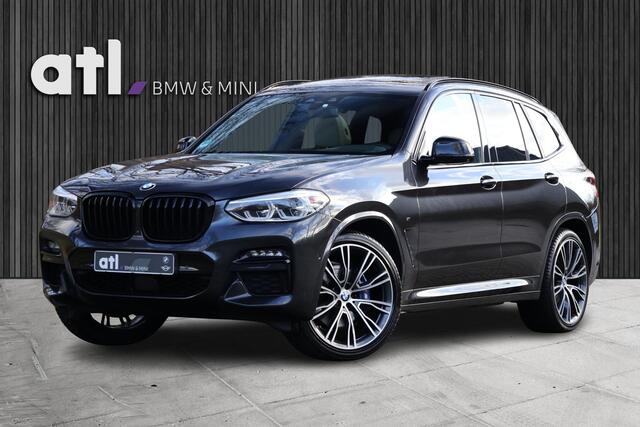 BMW X3 M40d xDrive High Executive M-Sportpakket I Standkachel I Elektrische trekhaak I Head Up I Pano I DAB I Navi I Stuurwielverarming I Stoelverwarming voor en achter I Harman Kardon I Grootlichtassistent I Mermorystoelen I Etc.