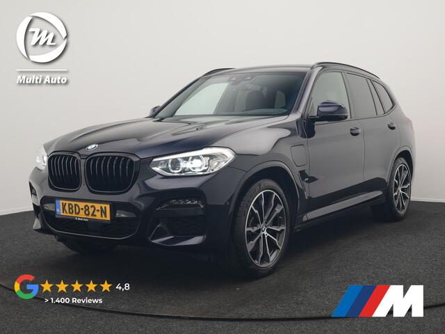 BMW X3 xDrive30e M Sport Plug In Hybrid 293pk Dealer O.H. PHEV | Adaptive Cruise | Head Up | 360 Camera | Harman / Kardon | Adaptief Onderstel | Lederen Sportstoelen Memory & Verwarmd | Sfeerverlichting | M Sportstuur Stuur Verwarmd | Keyless |