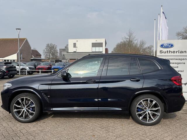 BMW X3 xDrive30e M Sport | SCI | Plug-in Hybride | PHEV | Volle uitrusting | 20 inch | Panoramadak | Trekhaak | Harman/kardon | 360 graden camera | Leder Vernasca Schwarz | Elektrische stoelen met memory functie | M pakket | Sportstoelen | Stoelverwarming| Adap