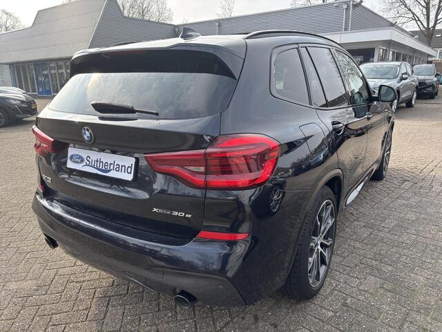 BMW X3 xDrive30e M Sport | SCI | Plug-in Hybride | PHEV | Volle uitrusting | 20 inch | Panoramadak | Trekhaak | Harman/kardon | 360 graden camera | Leder Vernasca Schwarz | Elektrische stoelen met memory functie | M pakket | Sportstoelen | Stoelverwarming| Adap