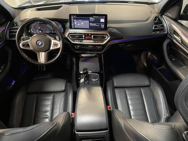 BMW X3 xDrive30e High Executive M Sport 20"/Panoramadak/Leder + memory/360 camera/Harman Kardon/Keyless/Dodehoek/Head-up/Adaptief onderstel + Sport steering/Stoelverwarming/Alarm