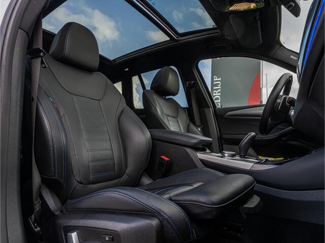 BMW X3 M40i xDrive High Exe M-Sport PANO HUD CAMERA MEMORY STOEL 20 INCH VOL LEDER LED