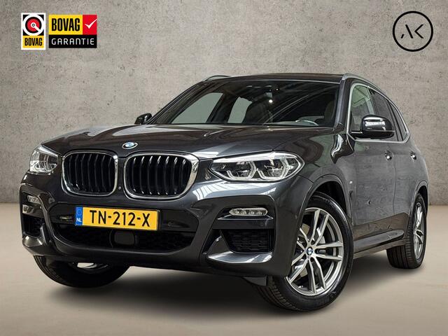 BMW X3 xDrive20i M Sport High Executive 184Pk Automaat (PANORAMADAK, M PAKKET, GROOT NAVI, 360 CAMERA, HARMAN/KARDON, LEDER, STOELVERWARMING, ADAPTIVE CRUISE, GETINT GLAS, TREKHAAK, NIEUWSTAAT)