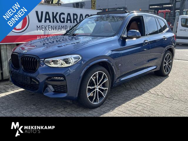 BMW X3 xDrive30e High Executive M Sport 20''/M-zetels/Panoramadak/Trekhaak/Leder + memory/Keyless/Stoelverwarming/HiFi/Camera