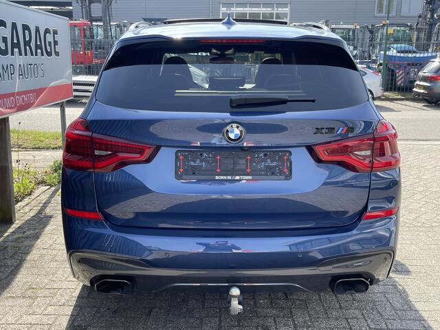 BMW X3 xDrive30e High Executive M Sport 20''/M-zetels/Panoramadak/Trekhaak/Leder + memory/Keyless/Stoelverwarming/HiFi/Camera