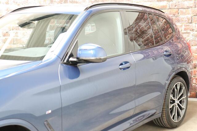 BMW X3 xDrive20i High Executive M Sport Pakket Automaat / Live Cockpit Professional / Driving Assistant Plus / Trekhaak / Adaptieve LED-koplamp / Leder / Hifi / 20 Inch / Stoelverwarming / Achteruitrijcamera / Extra Getint Glas / Shadow Line / DAB / Geluidsisole