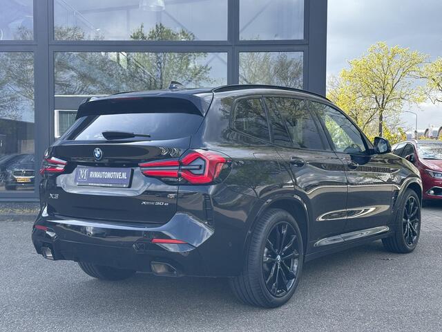 BMW X3 xDrive30e High Executive M-SPORT SHADOW LINE| BTW| HIFI AUDIO| STOELVERWARMING| ELEK. STOELEN| ELEK. ACHTERKLEP| 20 INCH HOOGGLANS ZWARTE VELGEN| CAMERA| FULL LED|