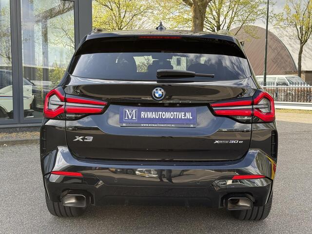 BMW X3 xDrive30e High Executive M-SPORT SHADOW LINE| BTW| HIFI AUDIO| STOELVERWARMING| ELEK. STOELEN| ELEK. ACHTERKLEP| 20 INCH HOOGGLANS ZWARTE VELGEN| CAMERA| FULL LED|