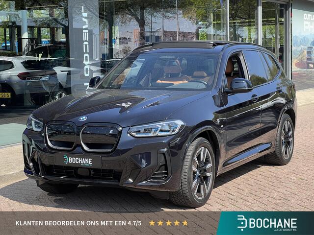 BMW X3 iX3 High Executive M-Sport 80 kWh 286PK SOH 95,6% | Panoramadak | Leder | Navigatie | Memory Seats | Trekhaak elek. | Dealeronderhouden