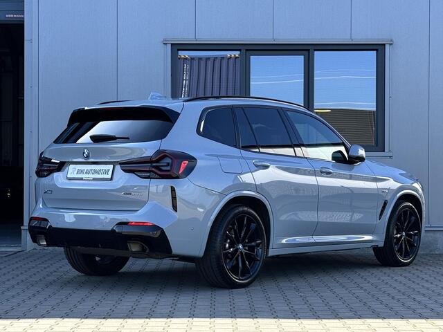 BMW X3 xDrive30e M sport 292 PK | Elek stoelen | Carbon | Laser | Keyless | Brooklyn grau metallic