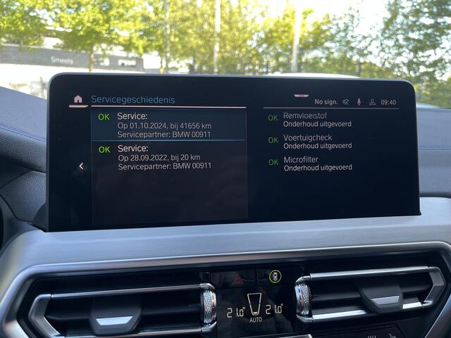 BMW X3 iX3 High Executive M Sport Shadow Line 80 kWh // HUD-DISPLAY // SCHUIF-KANTELDAK // LEDER+ELEK. STOELEN // HARMAN&KARDON AUDIO // ELEK. KLEP// ADAPT. CRUISE // KEYLESS // 360 CAMERA //