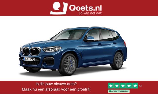 BMW X3 xDrive30e High Executive M Sport - Trekhaak - Panoramadak - Comfort Access - Elektrisch verstelbare/verwarmde stoelen - Getinte/geluiddempende ruiten - Hifi - Parking Assistant - Ambiance verlichting -