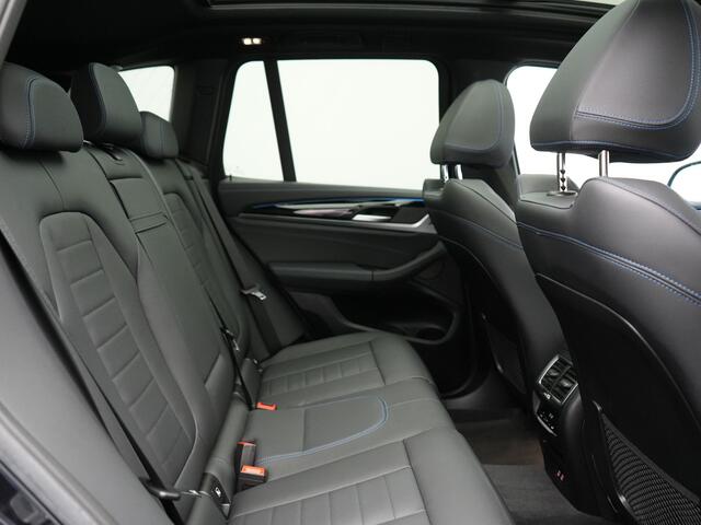 BMW X3 iX3 M Sport High Executive 80 kWh 286pk Dealer O.H | Panodak | Adaptive Cruise | 360 Camera | Head Up | Harman / Kardon | Lederen Sportstoelen Memory & Verwarmd | Blis | Keyless | Pilot Assist | Apple Carplay | Navigatie | Virtual | DAB | 20"L.M |
