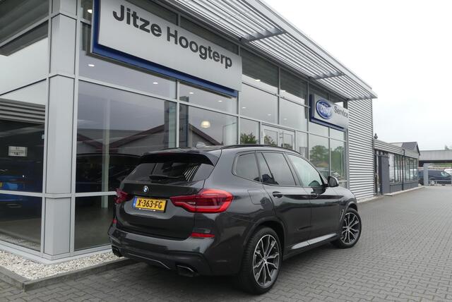 BMW X3 M40i xDrive High Executive M SPORT, 360° CAMERA, HUD, MEMORY, WINTER PACK, ADAPT. CRUISE, CLIMA, NAVI, PDC V&A, APPLE CARPLAY, BLIS, KEYLESS, ELEKT. ACHTERKLEP, ELEKT. PASSAGIERSSTOEL, ADAPT. ONDERSTEL, ADAPT. KOPLAMPEN, 58.377KM