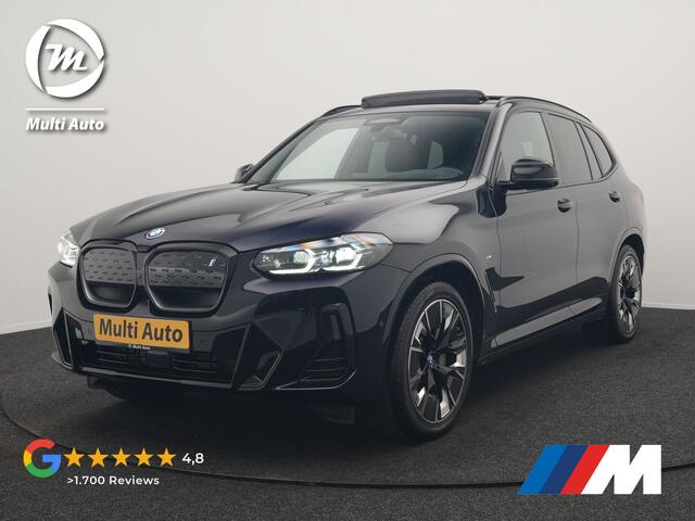 BMW X3 iX3 M Sport 80 kWh 286pk Dealer O.H. | Trekhaak Af Fabriek | Panodak | Head Up | 360 Camera | Harman / Kardon | Lederen Sportstoelen Memory & Verwarmd | Keyless | Blis | Sfeerverlichting | 20"L.M | Adaptive LED |