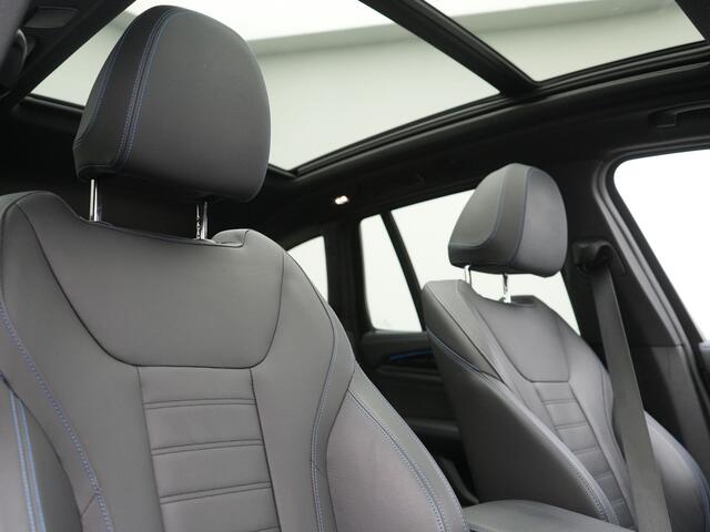 BMW X3 iX3 M Sport 80 kWh 286pk Dealer O.H. | Panodak | Adaptive Cruise | Head Up | 360 Camera | Harman / Kardon | Lederen Sportstoelen Memory & Verwarmd | Keyless | Blis | Stuur Verwarmd | Sfeerverlichting | Apple Carplay | 20"L.M |