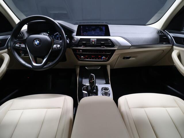 BMW X3 xDrive30e High Executive [APPLE CARPLAY, HEAD-UP, STOELVERWARMING, VOL LEDER, ADAPTIVE LED, PDC V+A, CRUISE CONTROL, ELEKTRISCHE ACHTERKLEP, CLIMATE CONTROL, NIEUWSTAAT]