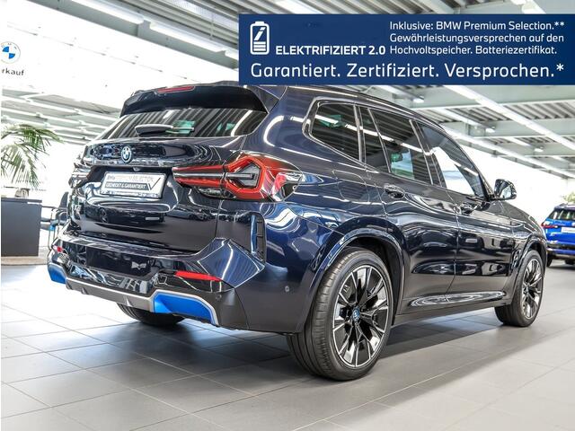 BMW X3 iX3 M-SPORT 80 kWh (210kW/286pk) ** LED, MOKKA LEDER, PANO, ALARM, H&K SOUND, 20-inch LMV ** 1e EIG - UNFALLFREI ** ** INFORMEER OOK NAAR ONZE AANTREKKELIJKE FINANCIAL-LEASE TARIEVEN **