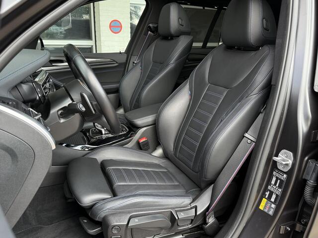 BMW X3 xDrive30e M SPORT | SPORTREMMEN ROOD | PANORAMA | 360 CAMERA | HEAD UP | ADAPTIEF ONDERSTEL |