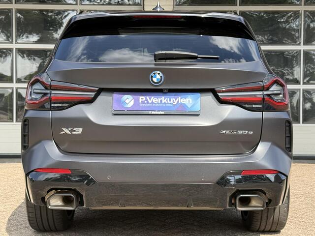 BMW X3 xDrive30e M SPORT | SPORTREMMEN ROOD | PANORAMA | 360 CAMERA | HEAD UP | ADAPTIEF ONDERSTEL |