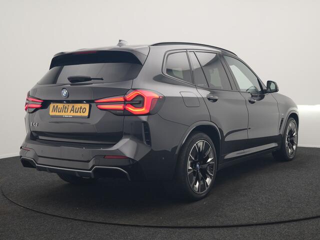 BMW X3 iX3 M Sport 80 kWh 286pk Dealer O.H | Trekhaak Af Fabriek | Panodak | Laser LED | Head Up | Adaptive Cruise | 360 Camera | Lederen Sportstoelen Memory & Verwarmd | Harman / Kardon | Pilot Assist | Keyless | Blis | Apple Carplay | Navigatie | Virtual | DAB