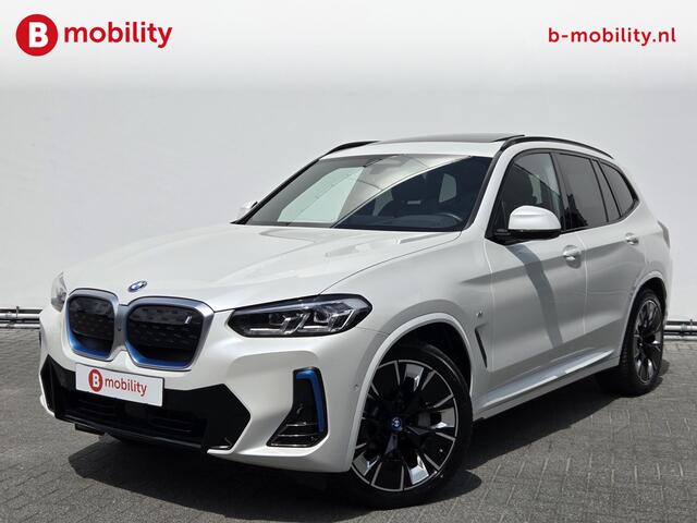 BMW X3 iX3 High Executive M-Sport 80 kWh SOH 98% 'Mineral-Weiss' Trekhaak Panoramdak Harman/Kardon | Adaptive Cruise Control | Elek. Stoelen | Head-Up | DAB