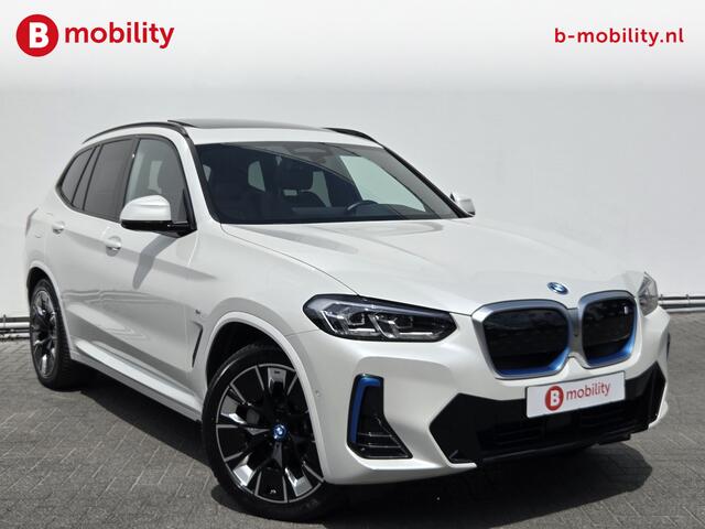 BMW X3 iX3 High Executive M-Sport 80 kWh SOH 98% 'Mineral-Weiss' Trekhaak Panoramdak Harman/Kardon | Adaptive Cruise Control | Elek. Stoelen | Head-Up | DAB