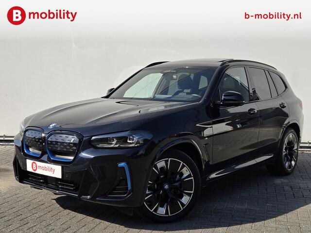 BMW X3 iX3 High Executive M-Sport 80 kWh SOH 100% 'Carbon-schwarz' Trekhaak Panoramdak Harman/Kardon | Adaptive Cruise Control | Elek. Stoelen | Head-Up | DAB