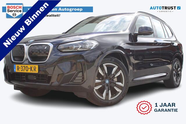 BMW X3 iX3 Executive 80 kWh met Pano | Incl. 12 maanden garantie | SOH 100% | Adaptieve cruise | Elektrische stoelen met geheugen | Stoelverwarming | Navigatie | Rijstrook sensor | Schuif/Kantel dak | Apple Carplay/ Android Auto | Parkeersensoren | Parkeer camer