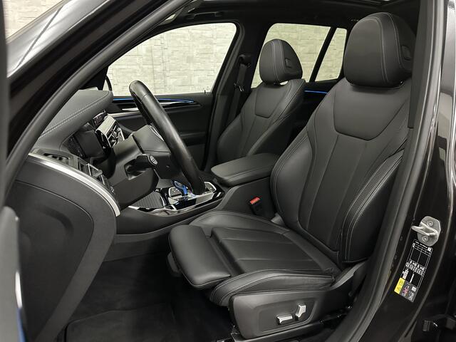 BMW X3 iX3 M-Sport | Sophisto Grey! | Panorama | ACC | Leder | Memory | El. Trekhaak 97.6% SOH | Sfeerverlichting | 3-Zone Clima | Carplay | LED | Btw auto, 35400,= ex. | Rijklaar incl. Bovag garantie!