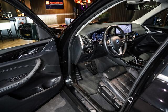 BMW X3 xDrive30e Edition Sport int, Leder, 360 Cam, Bmw Prof. Live Dash, Keyless, Hifi Actief, Park+ Pakket, Camera, Spiegel Pakket, Surround View, DAB, Alarm, Stoelverwarming, Lmv. 18''