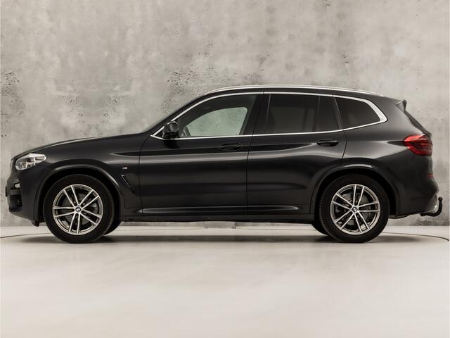 BMW X3 xDrive20i M Sport High Executive 184Pk Automaat (PANORAMADAK, M PAKKET, GROOT NAVI, 360 CAMERA, HARMAN/KARDON, LEDER, STOELVERWARMING, ADAPTIVE CRUISE, GETINT GLAS, TREKHAAK, NIEUWSTAAT)