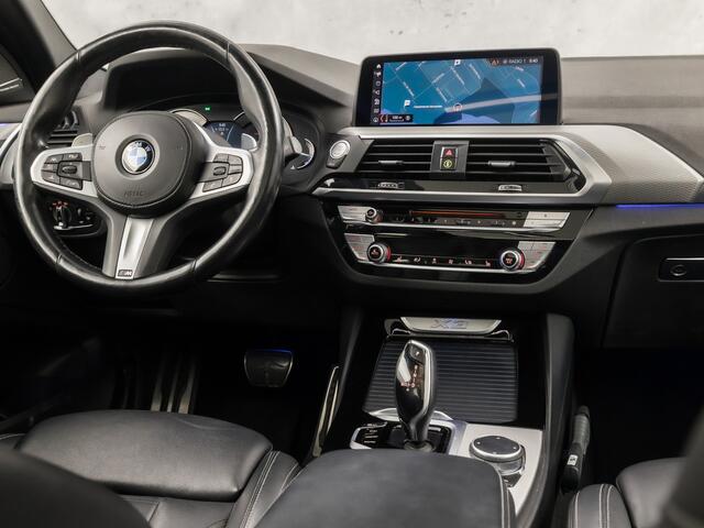 BMW X3 xDrive20i M Sport High Executive 184Pk Automaat (PANORAMADAK, M PAKKET, GROOT NAVI, 360 CAMERA, HARMAN/KARDON, LEDER, STOELVERWARMING, ADAPTIVE CRUISE, GETINT GLAS, TREKHAAK, NIEUWSTAAT)