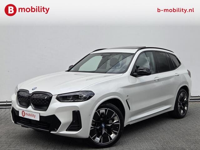 BMW X3 iX3 High Executive 80 kWh M-Sport 'Mineral-Weiss' Trekhaak Panoramadak | Head-Up | Harman/Kardon | Adaptive LED | ACC | DAB