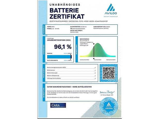 BMW X3 iX3 M Sport Inspiring 80kWh | PANORAMA | | LASER | SOH 96,1 %