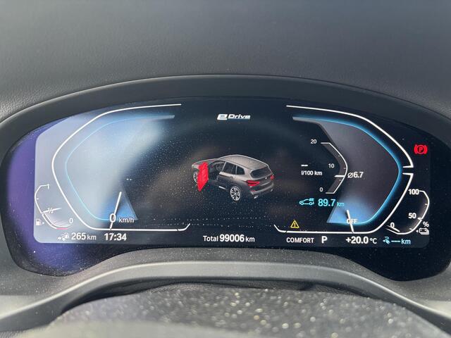 BMW X3 xDrive30e M Sport | NET BINNEN, MEER FOTO's VOLGEN | Elektrische trekhaak | Stoelverwarming | 360 graden camera | Keyless entry | Elektrische achterklep | Sportstoelen | Geheugenstoel | Led koplampen | Dab | Hifi | Bmw Live Cockpit Professional