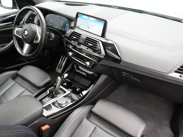 BMW X3 xDrive30e M Sport PHEV 293pk | Trekhaak Afn. | Panodak | Head Up | Camera | Lederen Sportstoelen Memory & Verwarmd | Adaptive LED | Sfeerverlichting | Blis | Keyless | Navigatie | 19"L.M | Plug In Hybrid |
