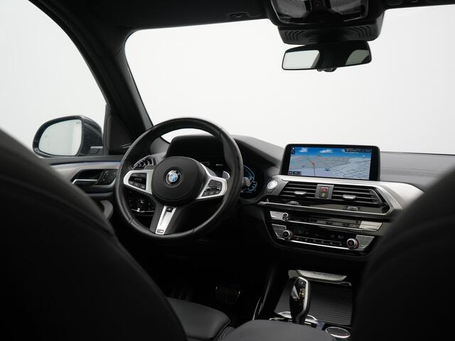 BMW X3 xDrive30e M Sport PHEV 293pk Dealer O.H. | Panodak | Adaptive Cruise | Head Up | 360 Camera | Harman / Kardon | Lederen Sportstoelen Ventilatie & Memory | Keyless | Blis | Stoelen & Stuur Verwarmd | Adaptive LED | Sfeerverlichting | Plug In Hybrid |
