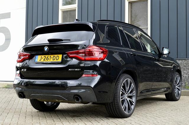 BMW X3 xDrive20i M-Sport Rijklaarprijs-Garantie Panorama dak Trekhaak Led Camera Apple Carplay Leder Interieur