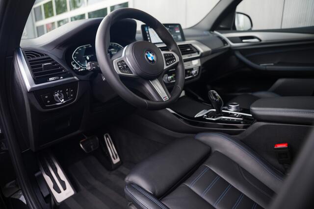 BMW X3 xDrive30e 292 pk High Executive M-Sportpakket / Pano-Dak/ Harman-Kardon/ Head-Up/ SuperSport-Stoel/ Keyless/ Camera/ Leder/ Stoel.Verw/ Memory/ Driving Assistant/ 20'' LMV