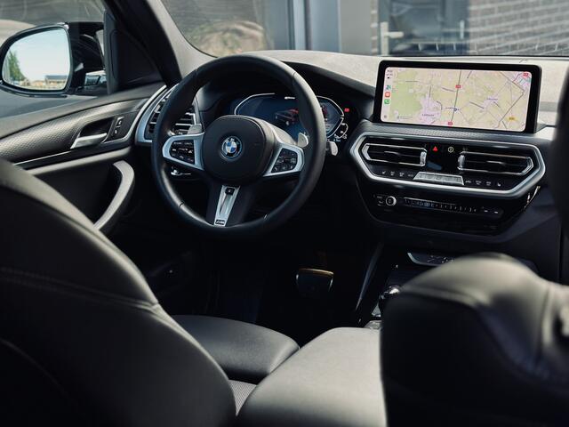 BMW X3 xDrive30e | High Executive | M-pakket | Leer | Spoilerset | Camera | Adaptive Cruise | Stuurverwarming | Inc. BTW