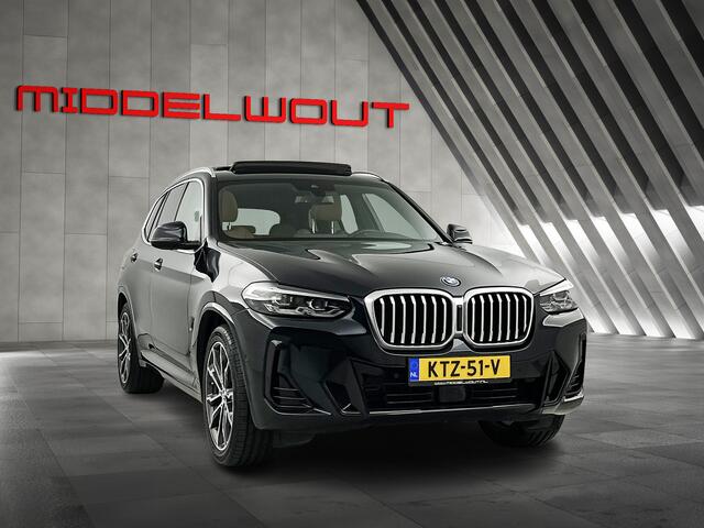 BMW X3 xDrive30e High executive M Sport | Pano | Leder | HUD | Memory | 20"LMV