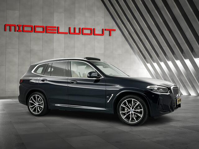 BMW X3 xDrive30e High executive M Sport | Pano | Leder | HUD | Memory | 20"LMV