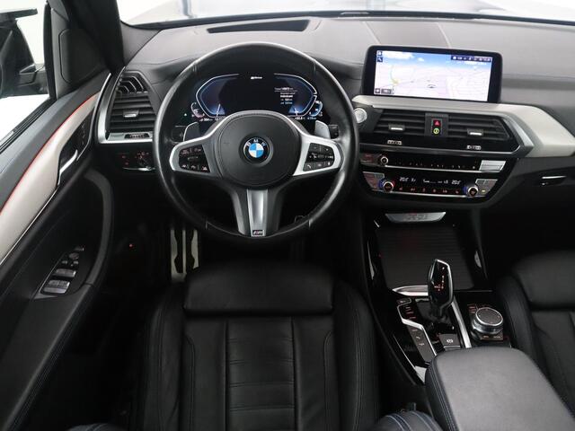 BMW X3 xDrive30e High Executive | Panoramadak | Leder | Adaptive cruise | Head-up | Stoelverwarming | Trekhaak | Sfeerverlichting | Camera | Park assist | Elektrische achterklep