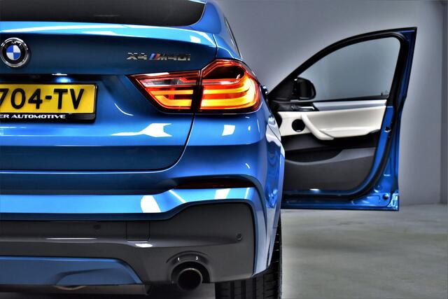 BMW X4 M40i 360pk Automaat High Executive Dealer OH Schuifdak/Head-Up/Cameras/Keyless/Trekhaak/Led/Leer/Lmv20"